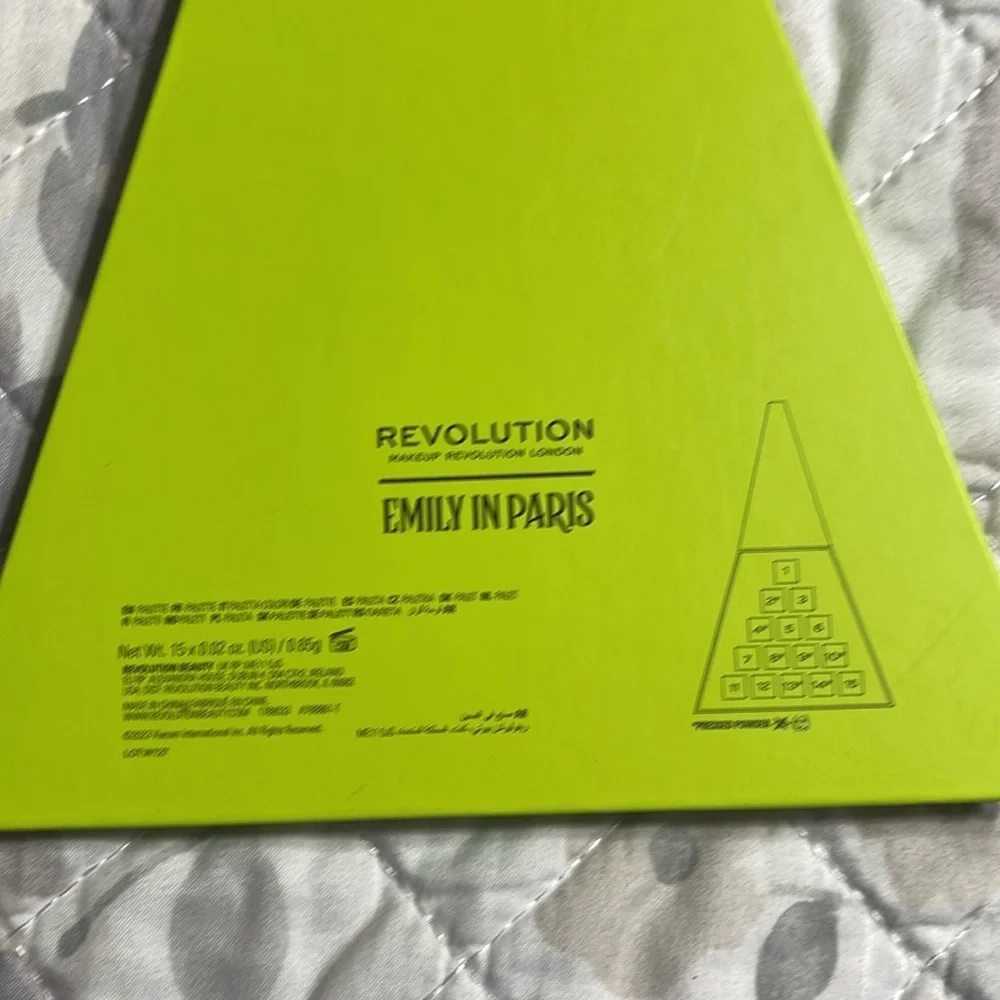 New Emily in Paris Revolution eye shadow pallet